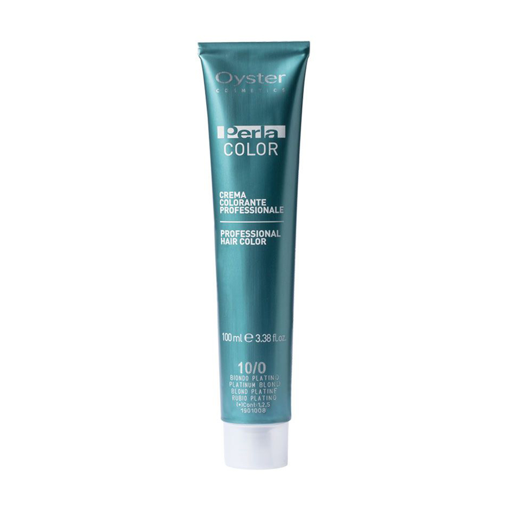 Стійка крем-фарба для волосся Oyster Cosmetics Perlacolor 10/9 Platinum Nacre Blond, 100 мл